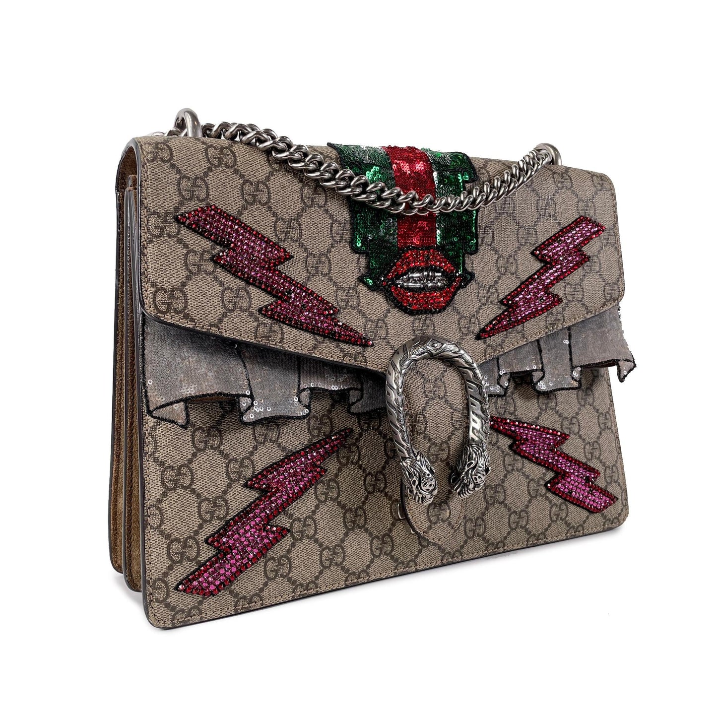Gucci Canvas Shoulder Bag