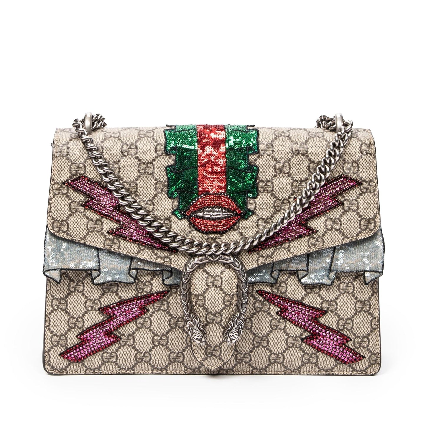 Gucci Canvas Shoulder Bag