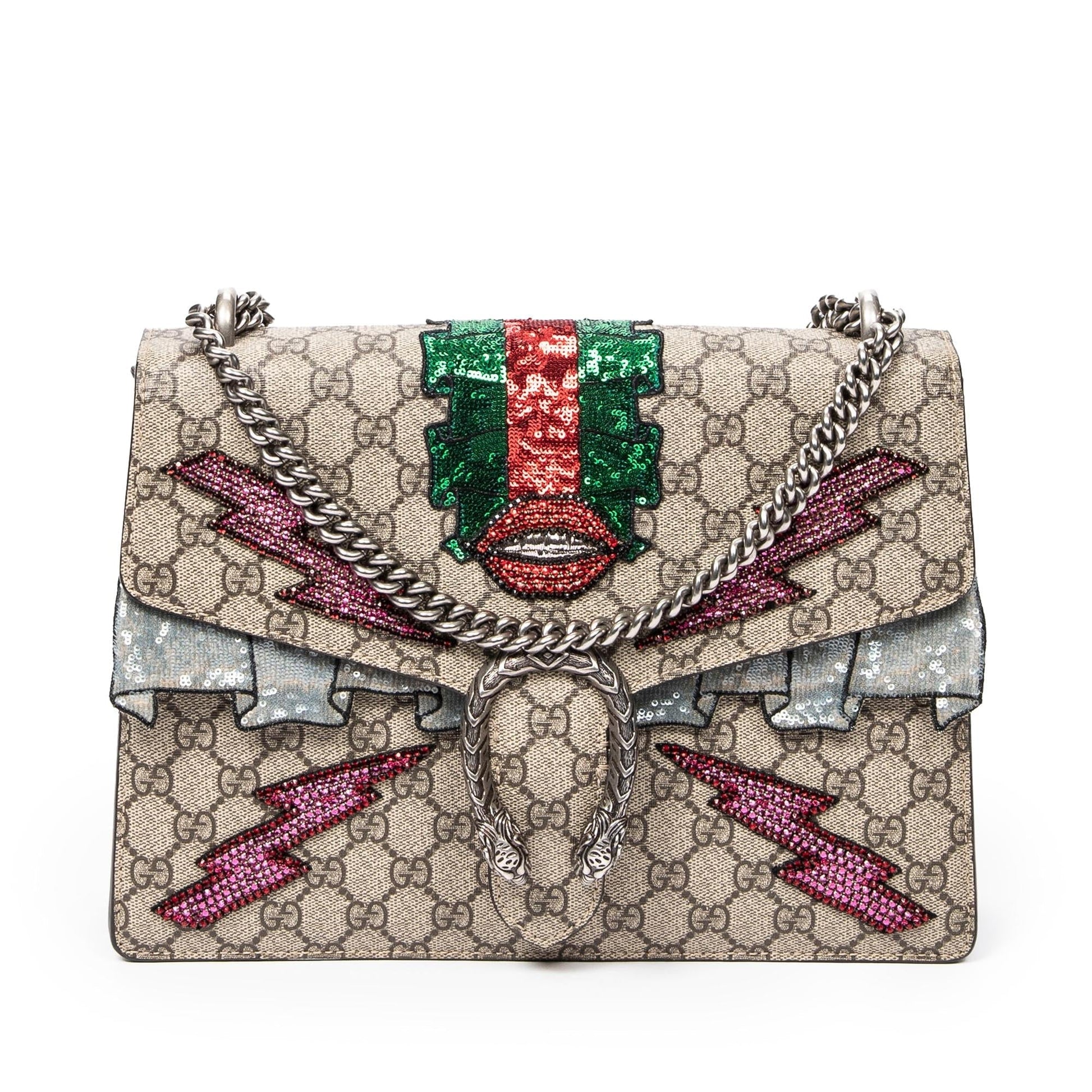 Gucci Canvas Shoulder Bag