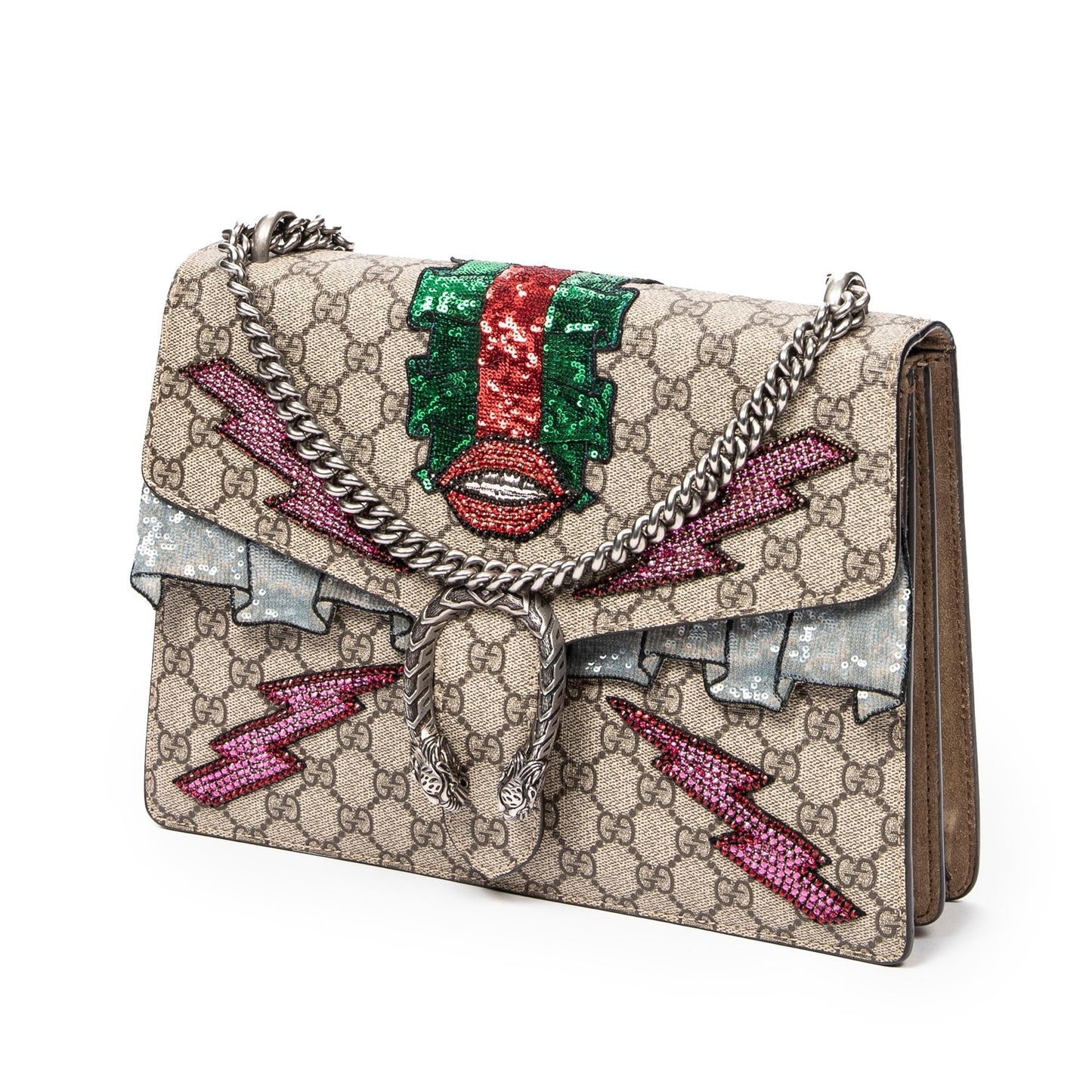 Gucci Canvas Shoulder Bag