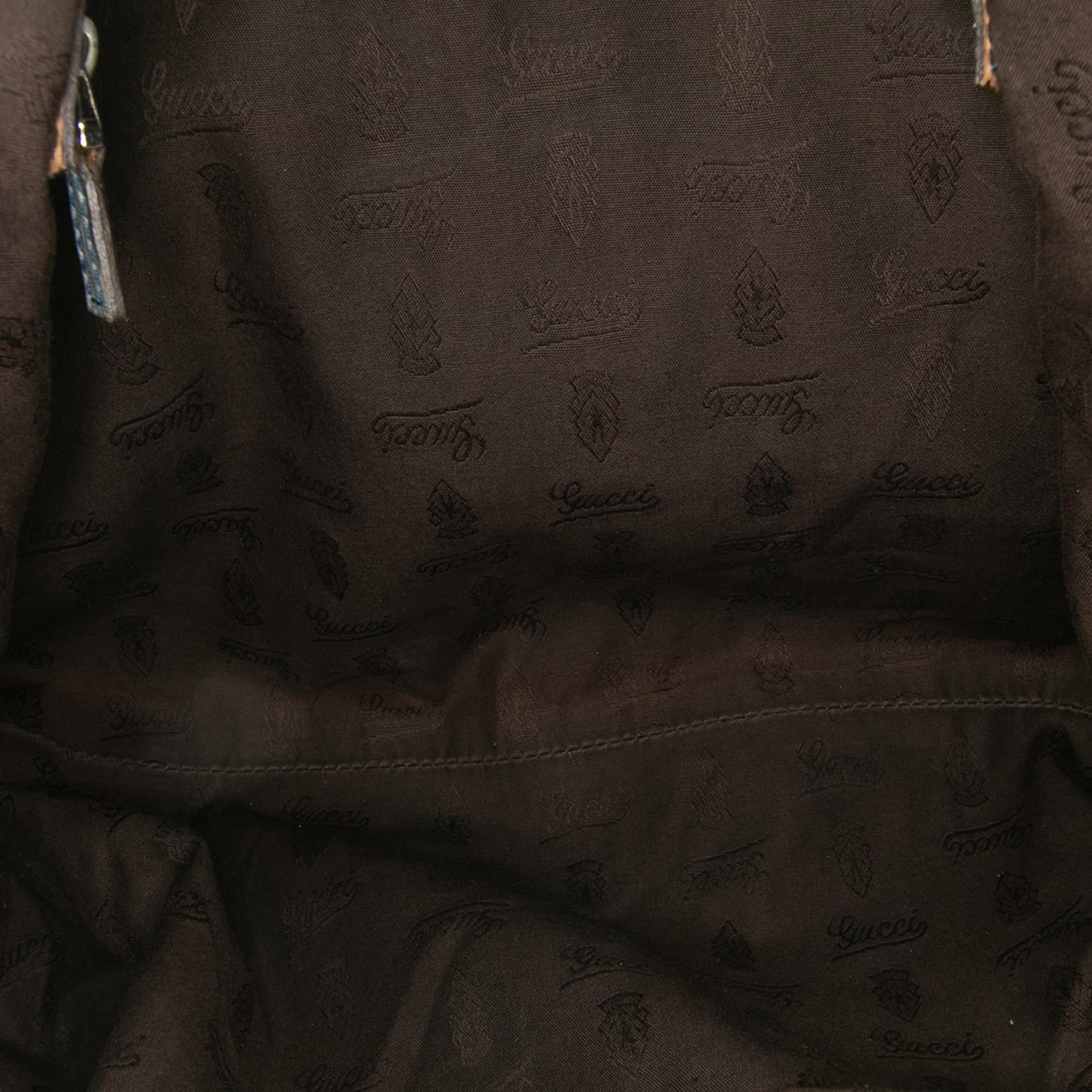 Gucci Medium GG Canvas Bamboo Bar Tote