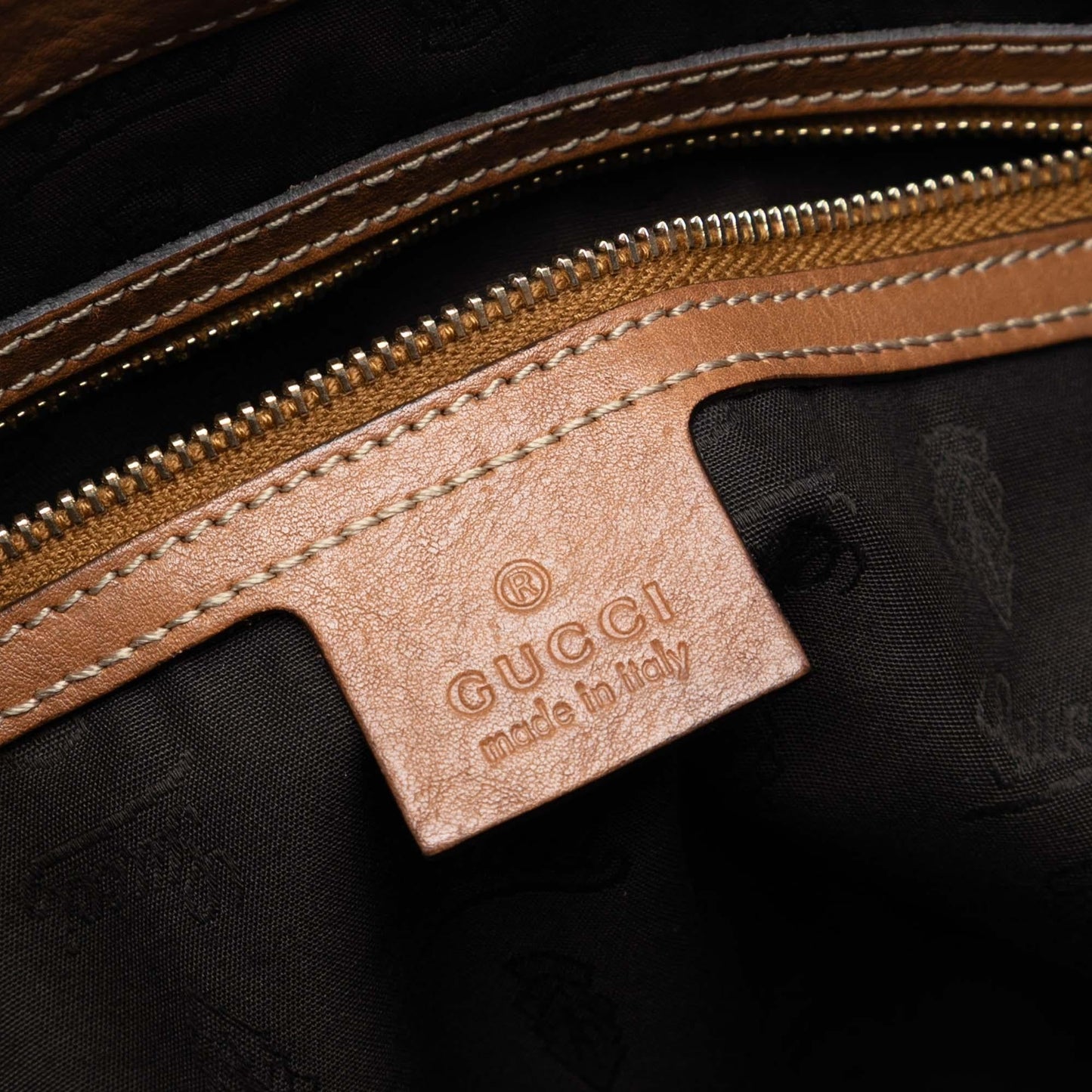 Gucci Medium GG Canvas GG Charm Tote
