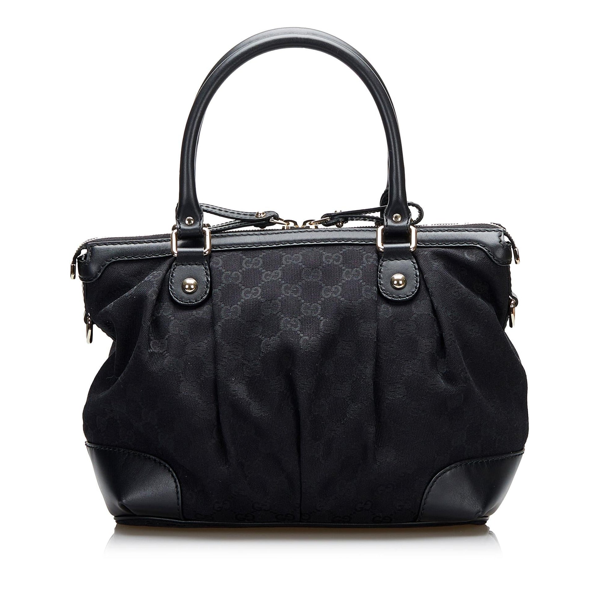 Gucci Medium GG Canvas Sukey Satchel (SHG-jijx71)
