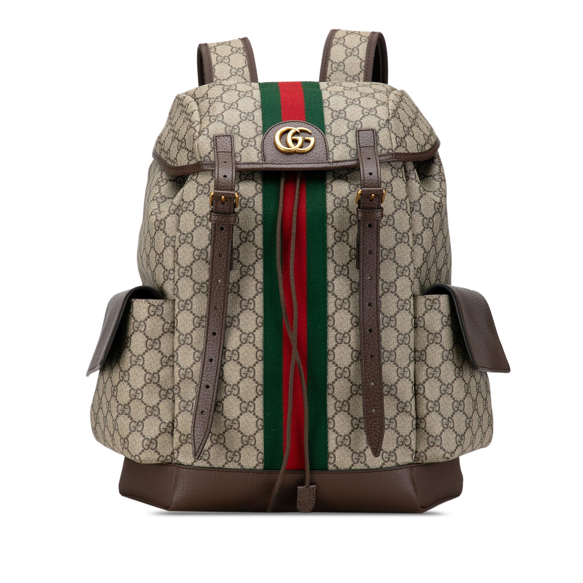 Gucci Canvas Shoulder Bag