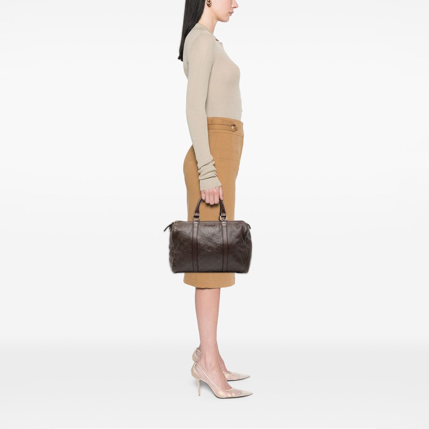 Gucci Medium Guccissima Joy Boston Bag