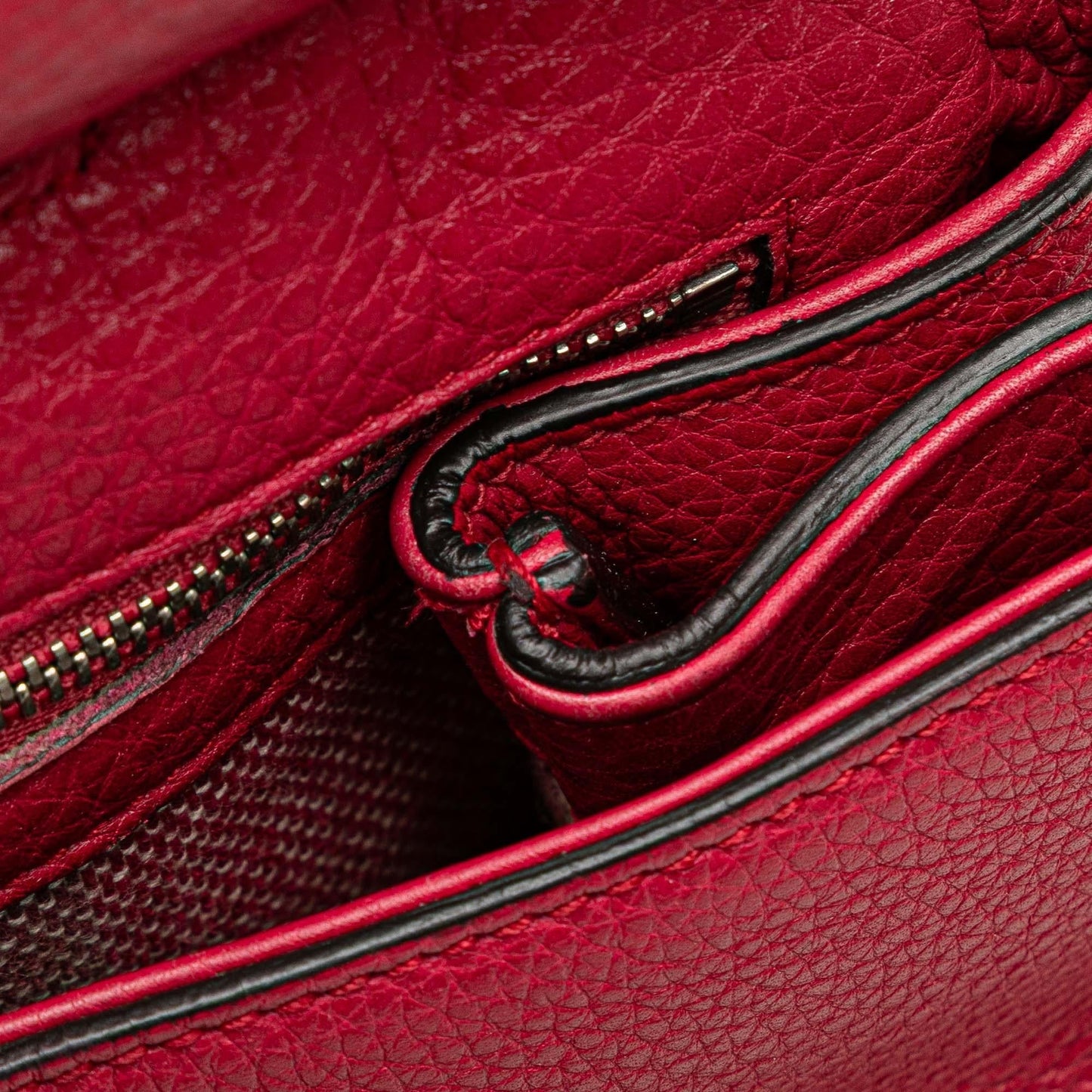 Gucci Medium Leather Bamboo Daily Satchel