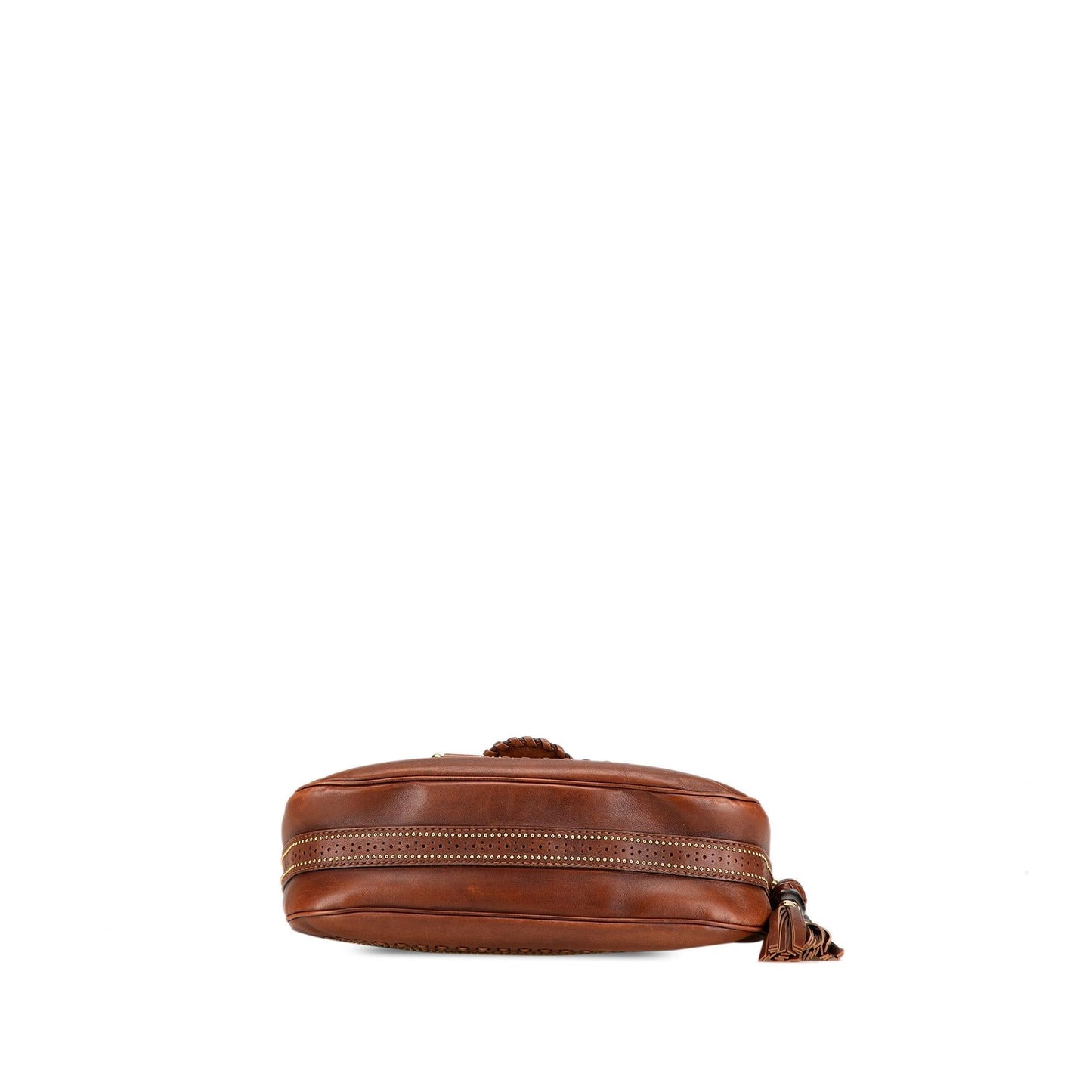 Gucci Medium Leather Snaffle Bit Shoulder Bag (SHG-rIbXIb)