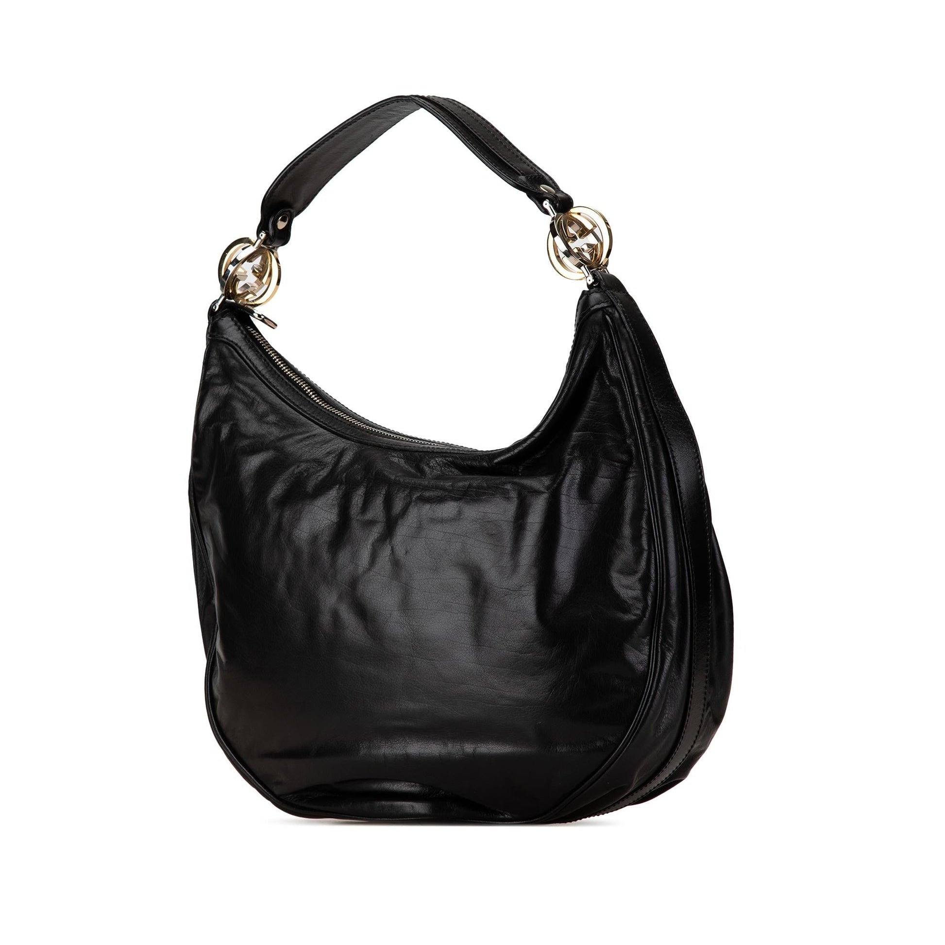 Gucci Medium Leather Twins Hobo
