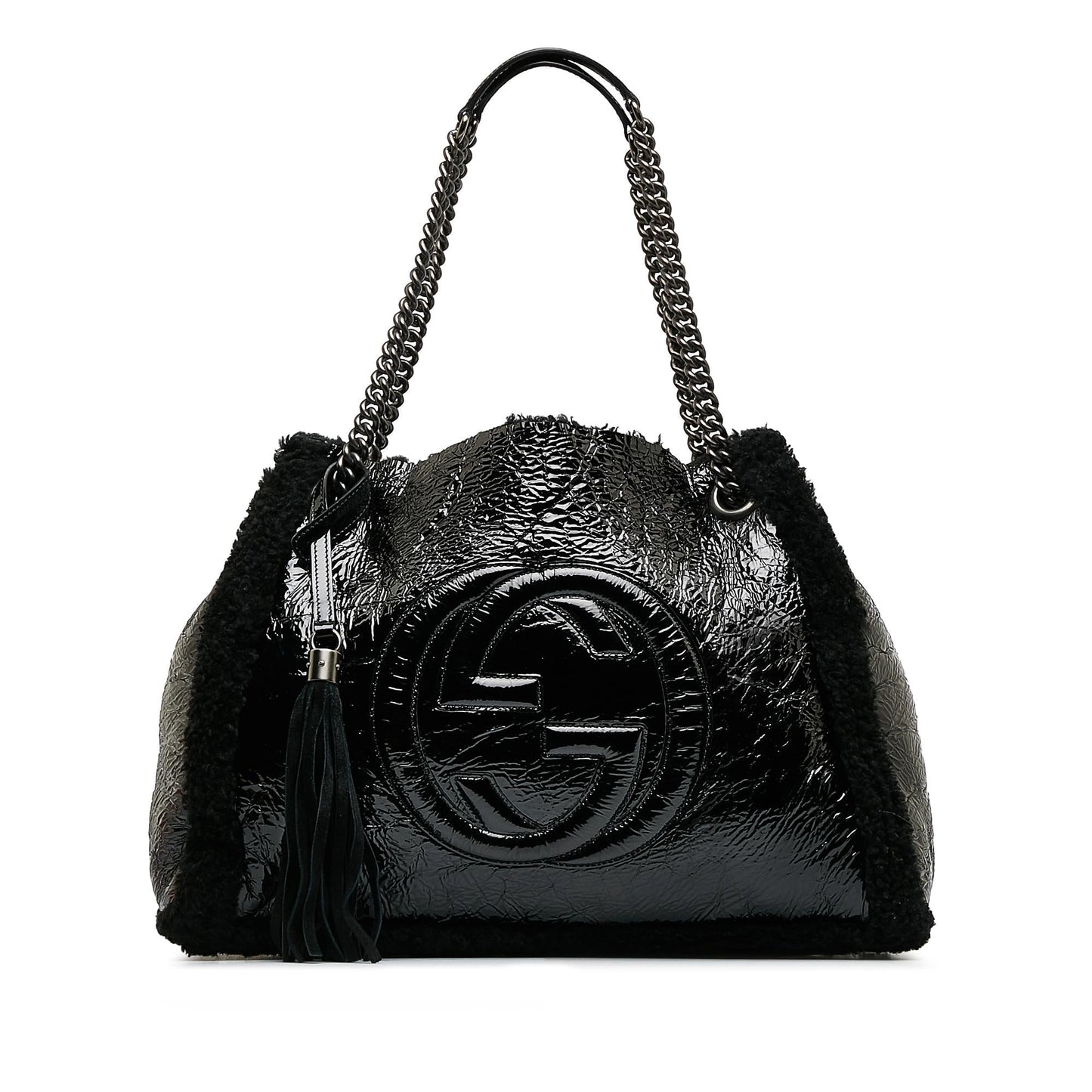Gucci Chain Leather Tote