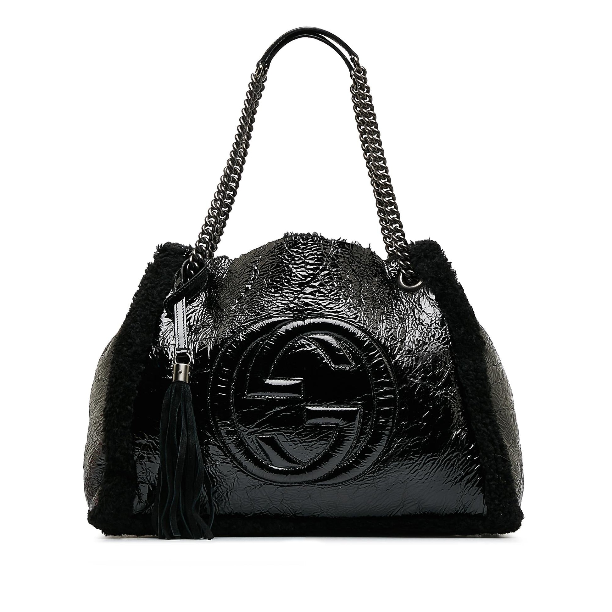 Gucci Chain Leather Tote