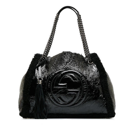 Gucci Chain Leather Tote