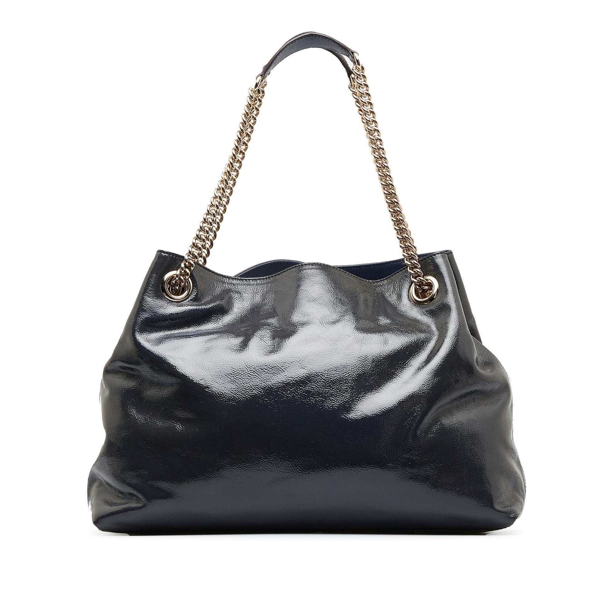 Gucci Chain Leather Tote