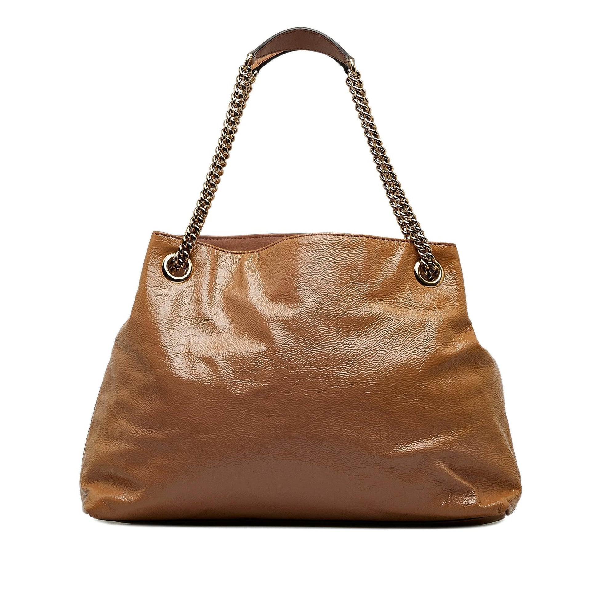 Gucci Chain Leather Tote