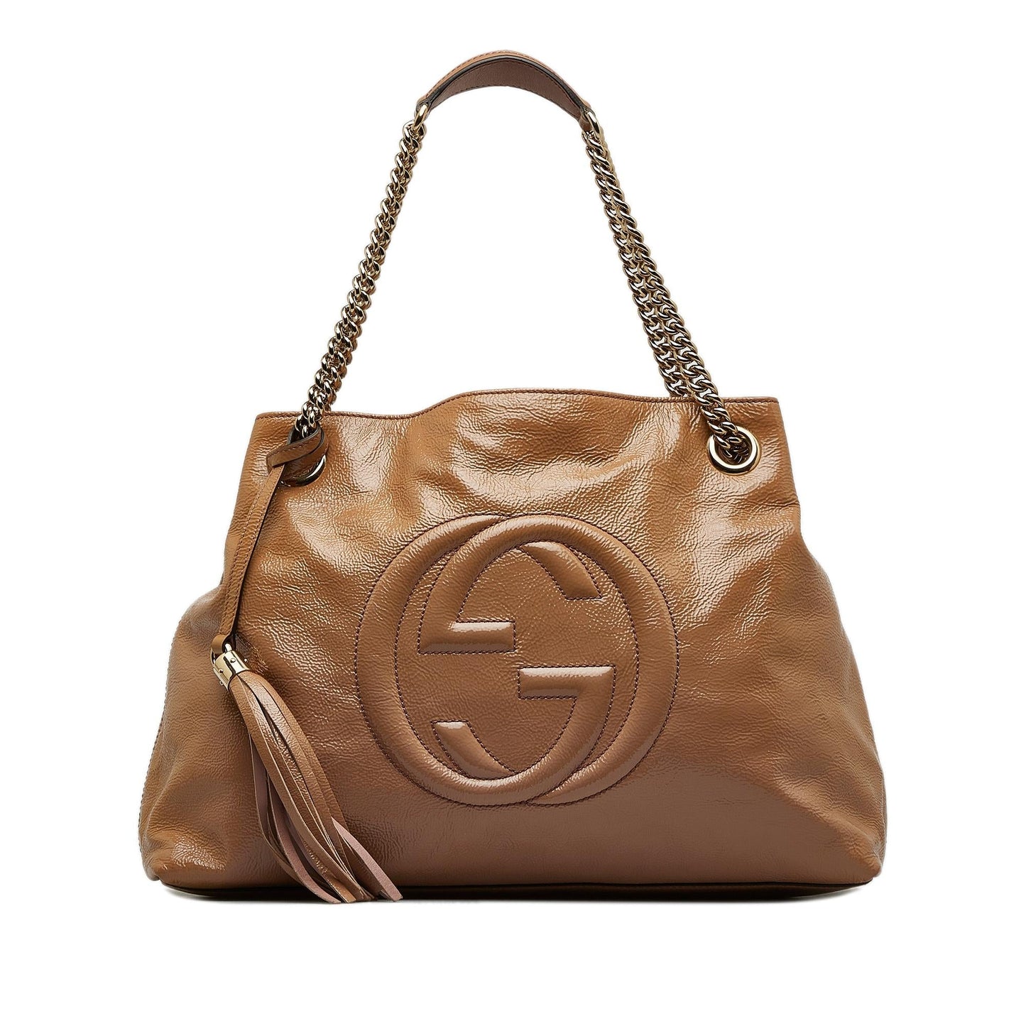 Gucci Chain Leather Tote