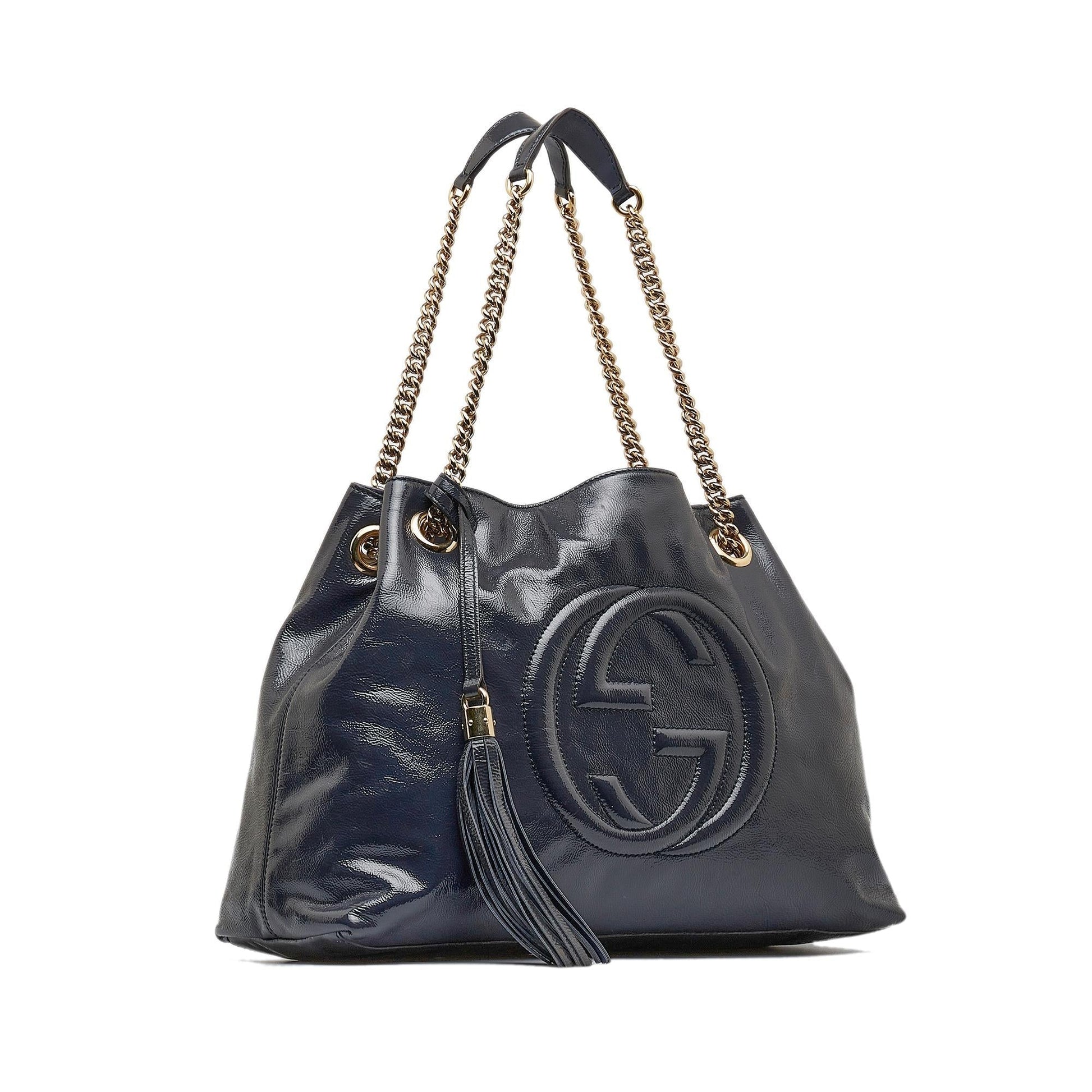 Gucci Chain Leather Tote