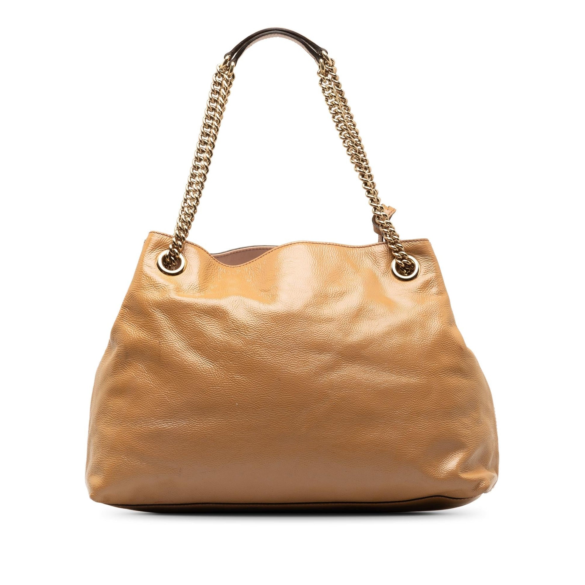 Gucci Chain Leather Tote