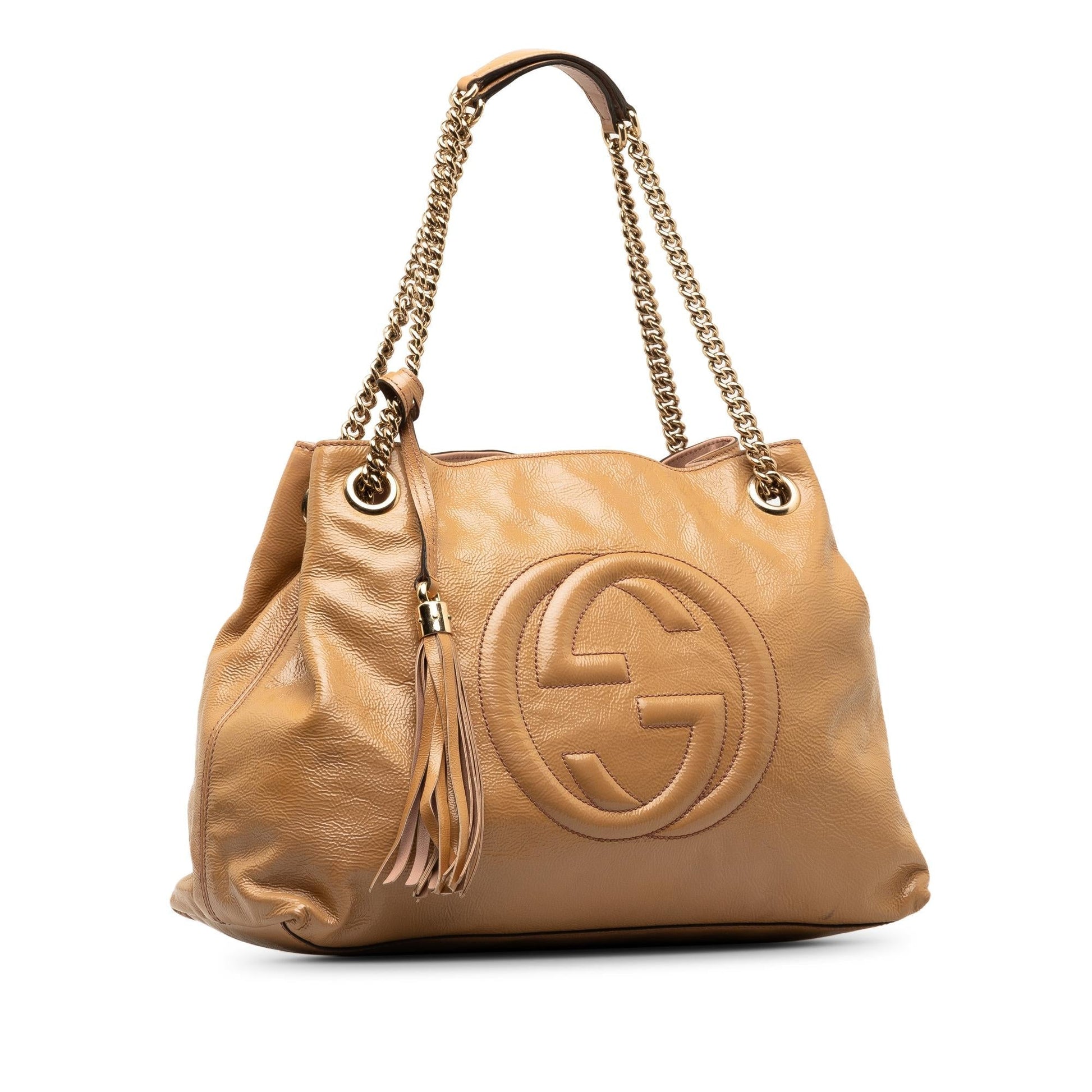 Gucci Chain Leather Tote