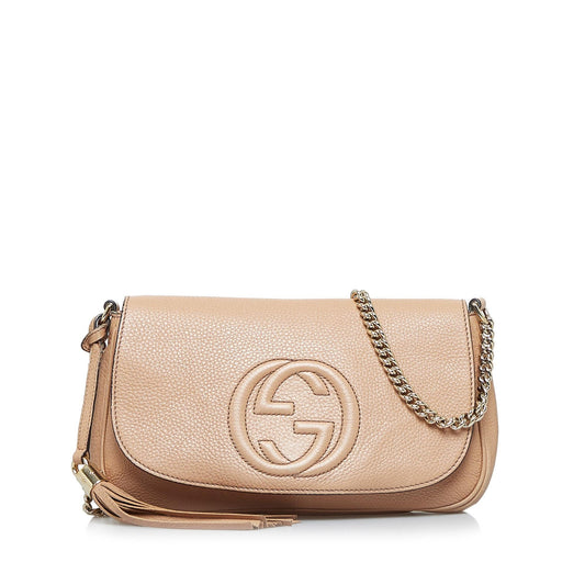 Gucci Medium Soho Chain Crossbody Bag (SHG-Ro54WV)