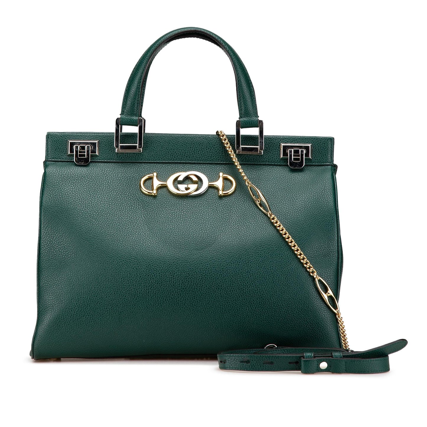 Gucci Medium Zumi Leather Satchel