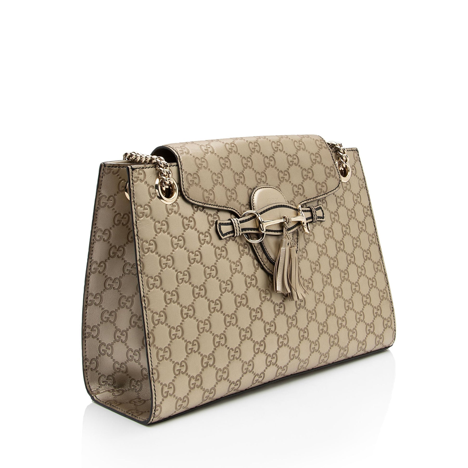 Gucci Leather Canvas Crossbody