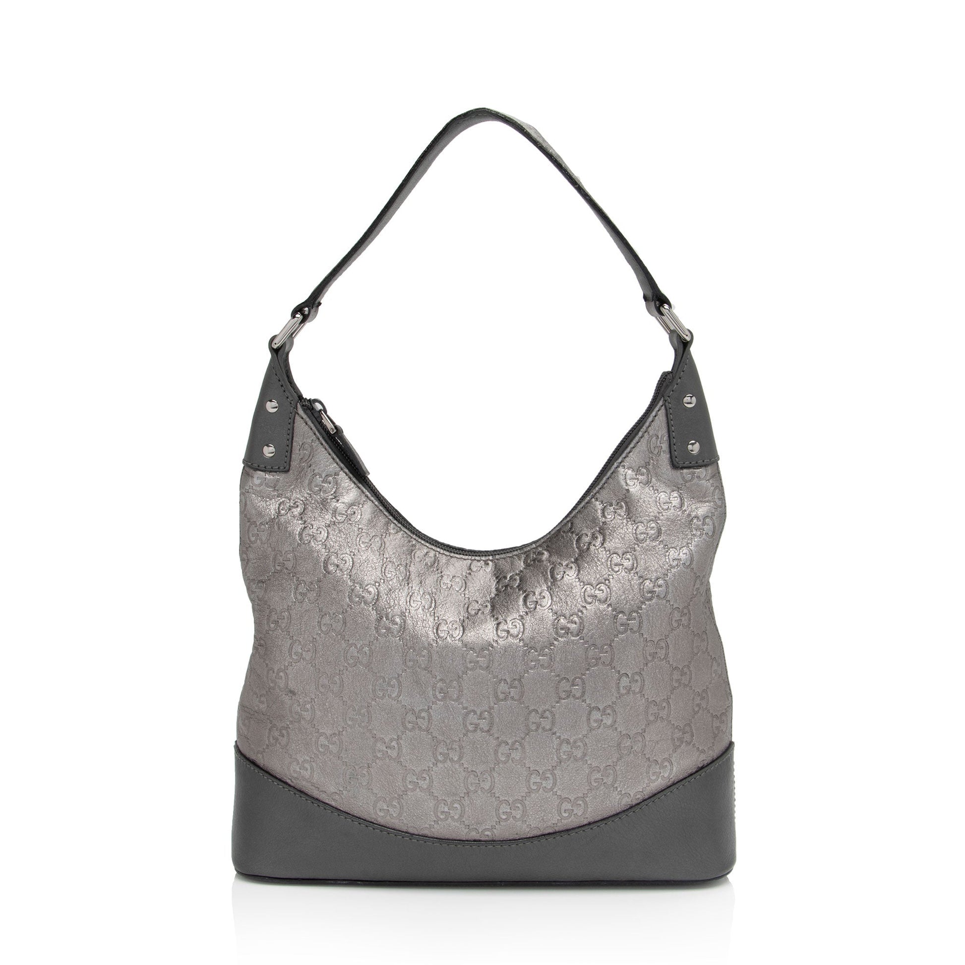 Gucci Nylon Leather Shoulder Bag