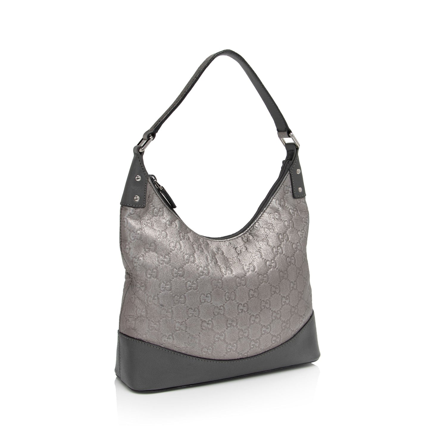 Gucci Nylon Leather Shoulder Bag