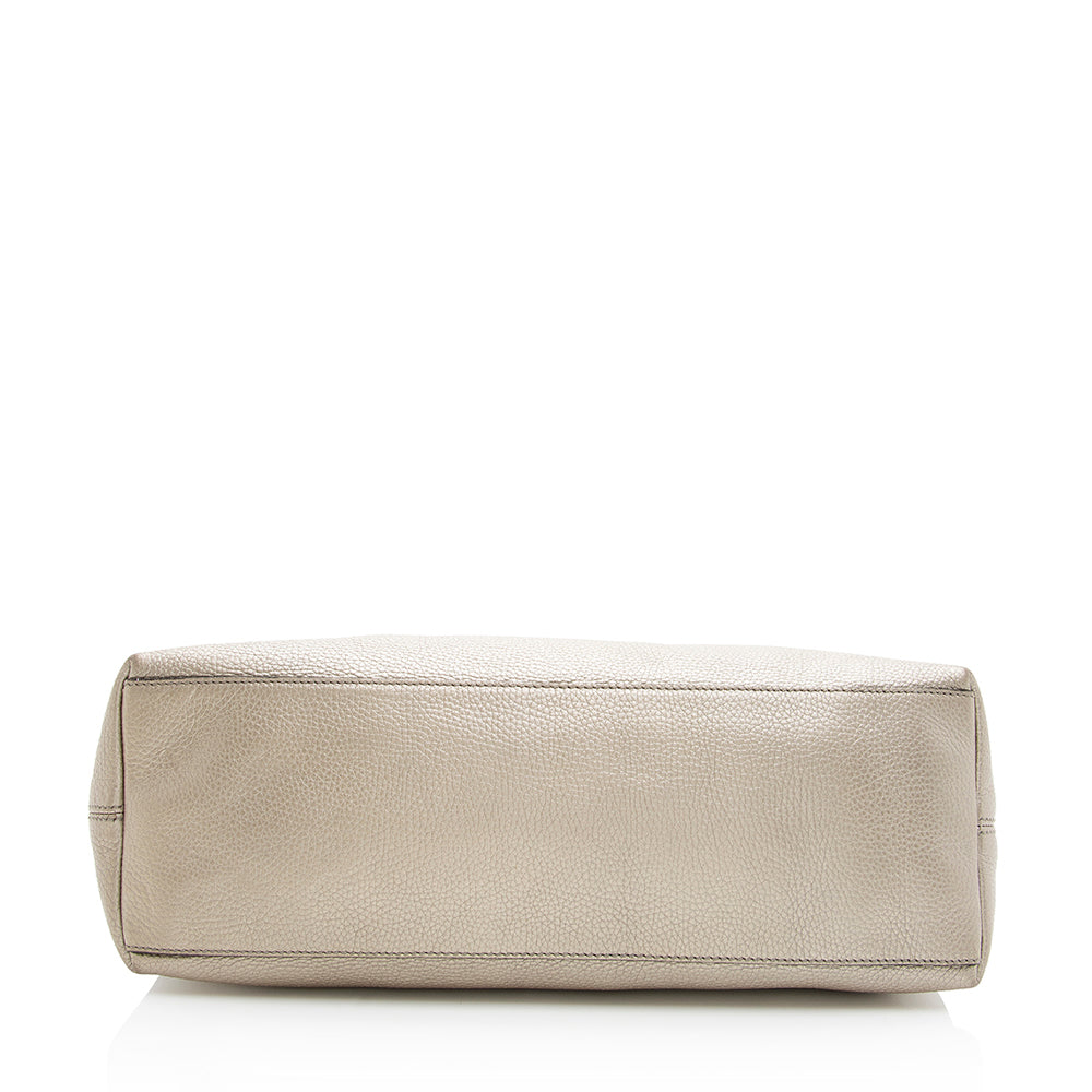 Gucci Soho Leather Metallic Shoulder Bag