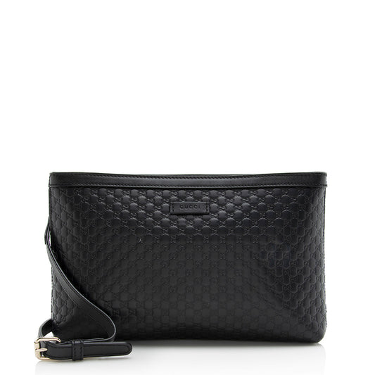 Gucci Microguccissima Flat Crossbody Bag (SHF-21814)