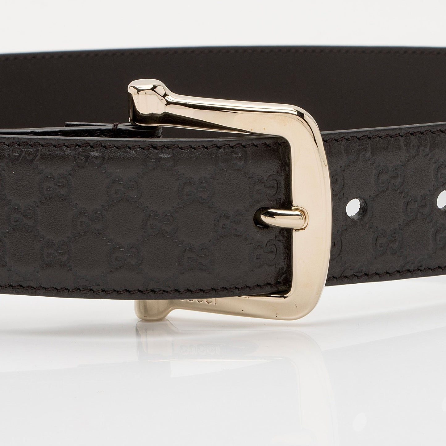 Gucci Microguccissima Leather Belt - Size 32 / 80 (SHF-4ZJO61)