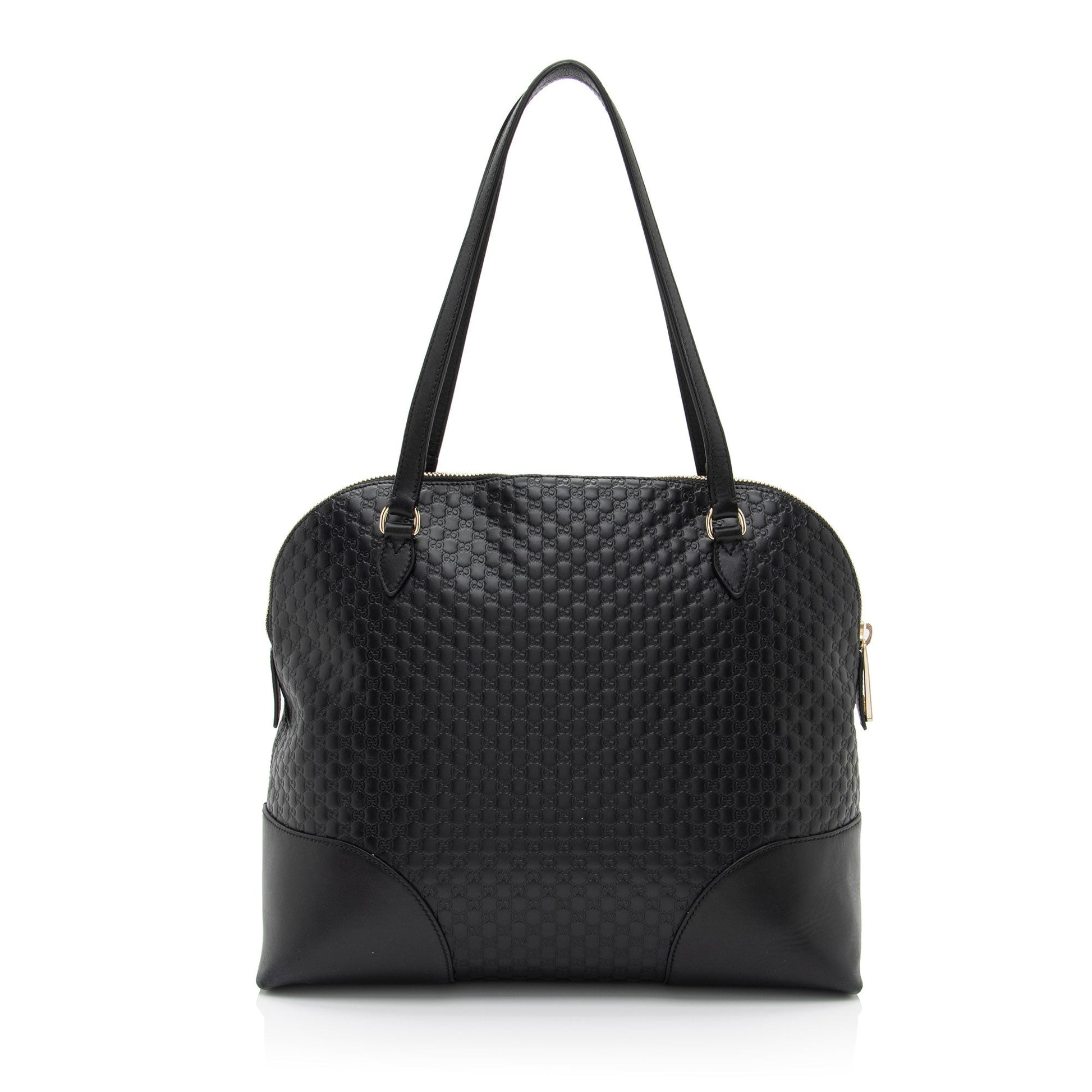 Gucci Leather Canvas Tote