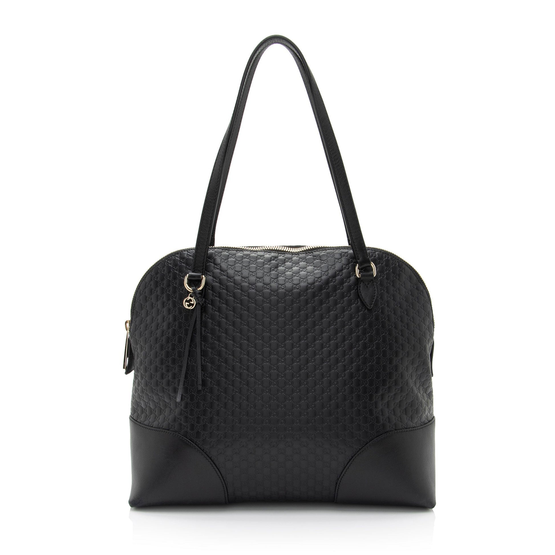 Gucci Leather Canvas Tote