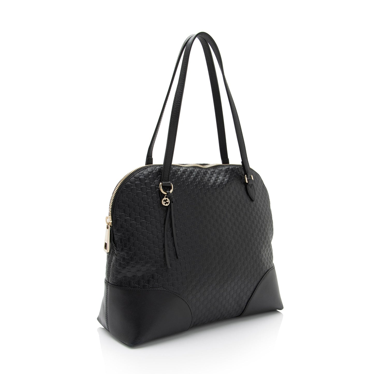 Gucci Leather Canvas Tote