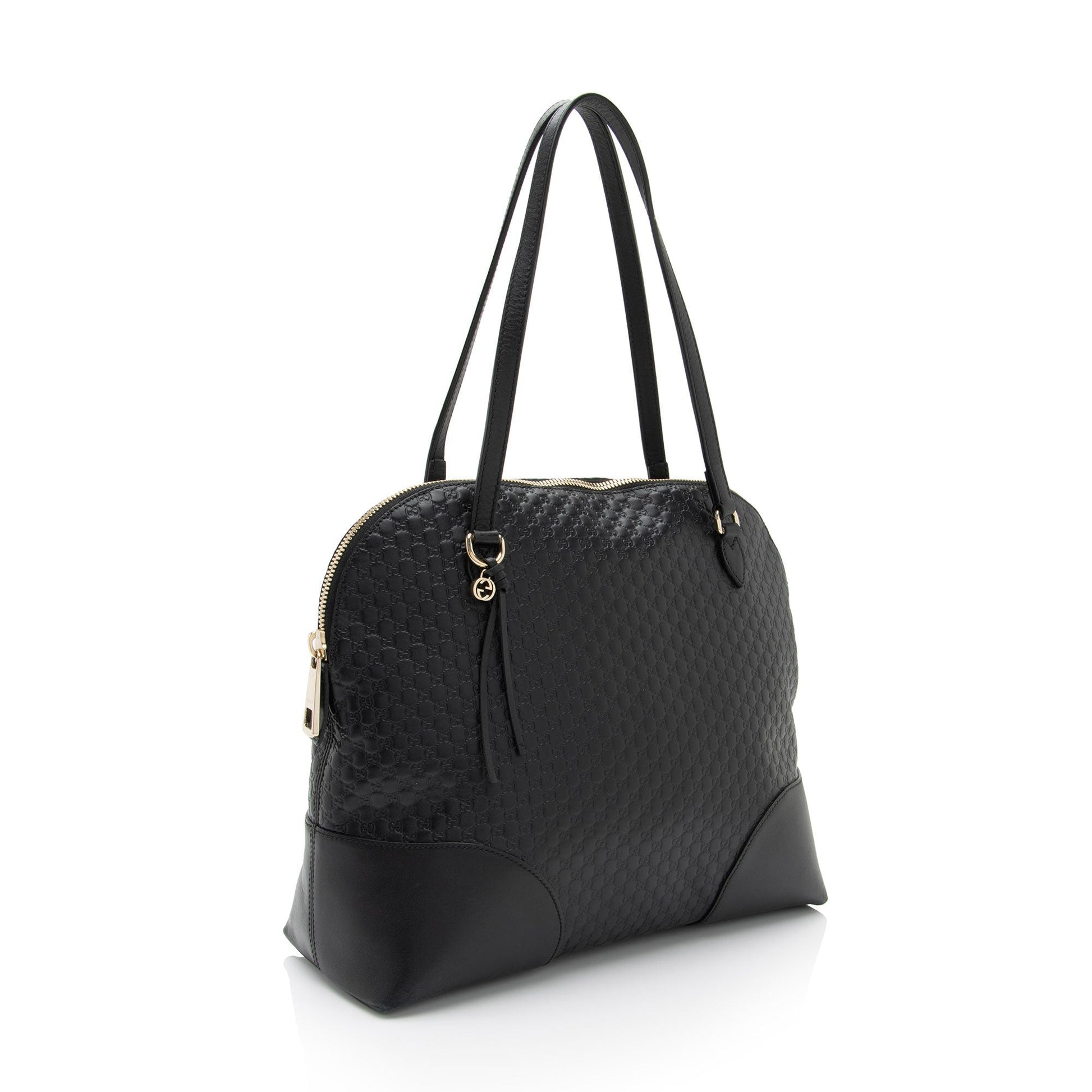 Gucci Leather Canvas Tote