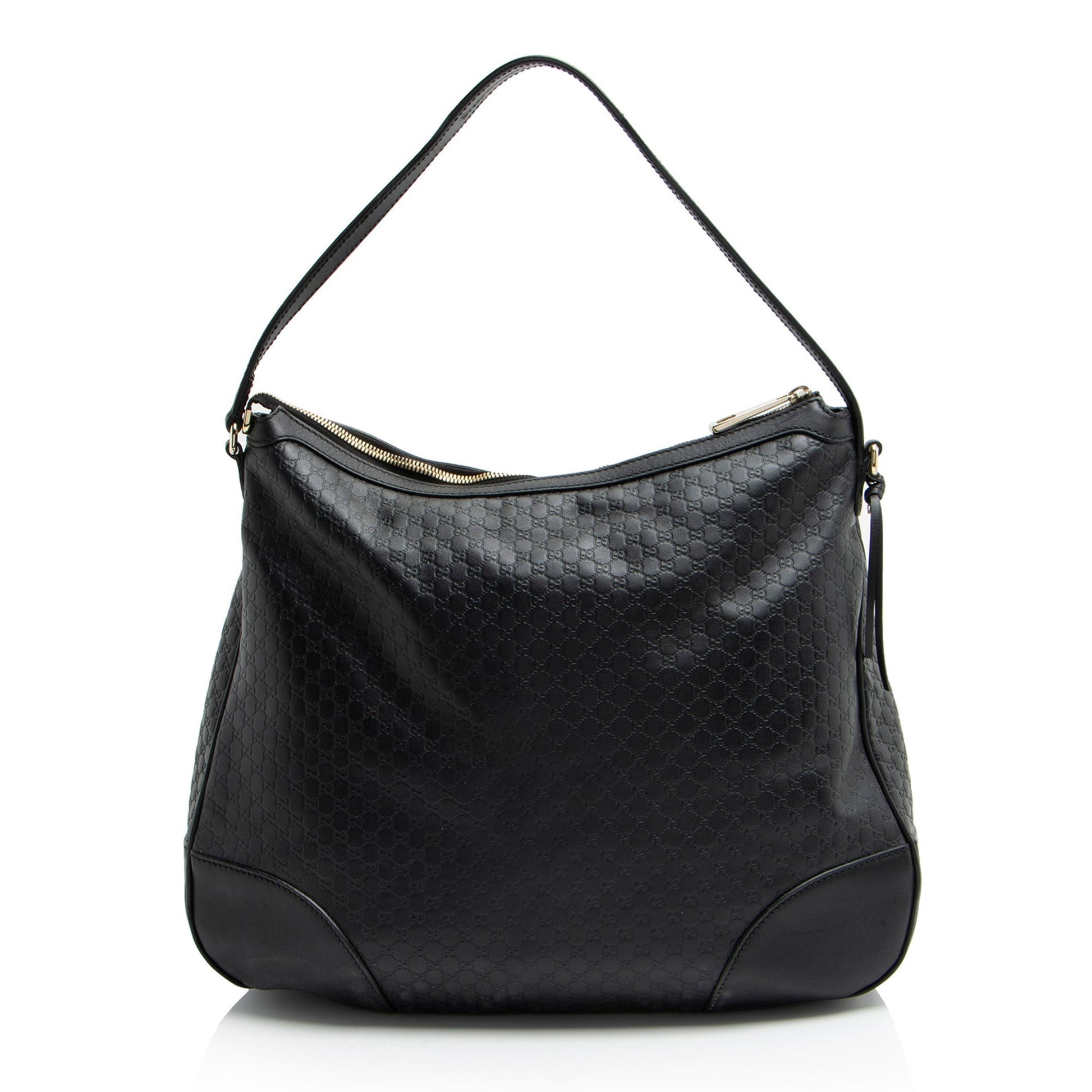 Gucci Leather Canvas Shoulder Bag