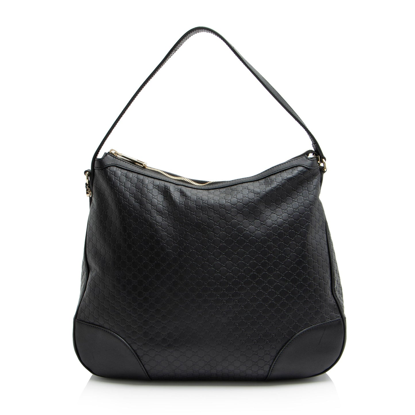 Gucci Leather Canvas Shoulder Bag