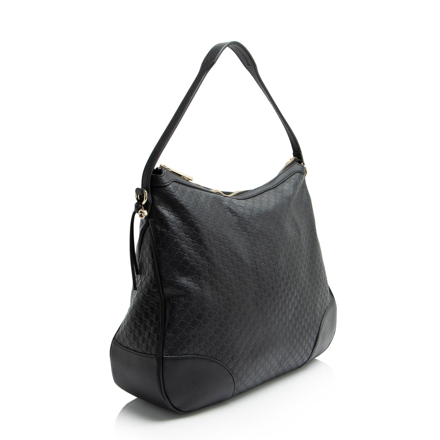 Gucci Leather Canvas Shoulder Bag