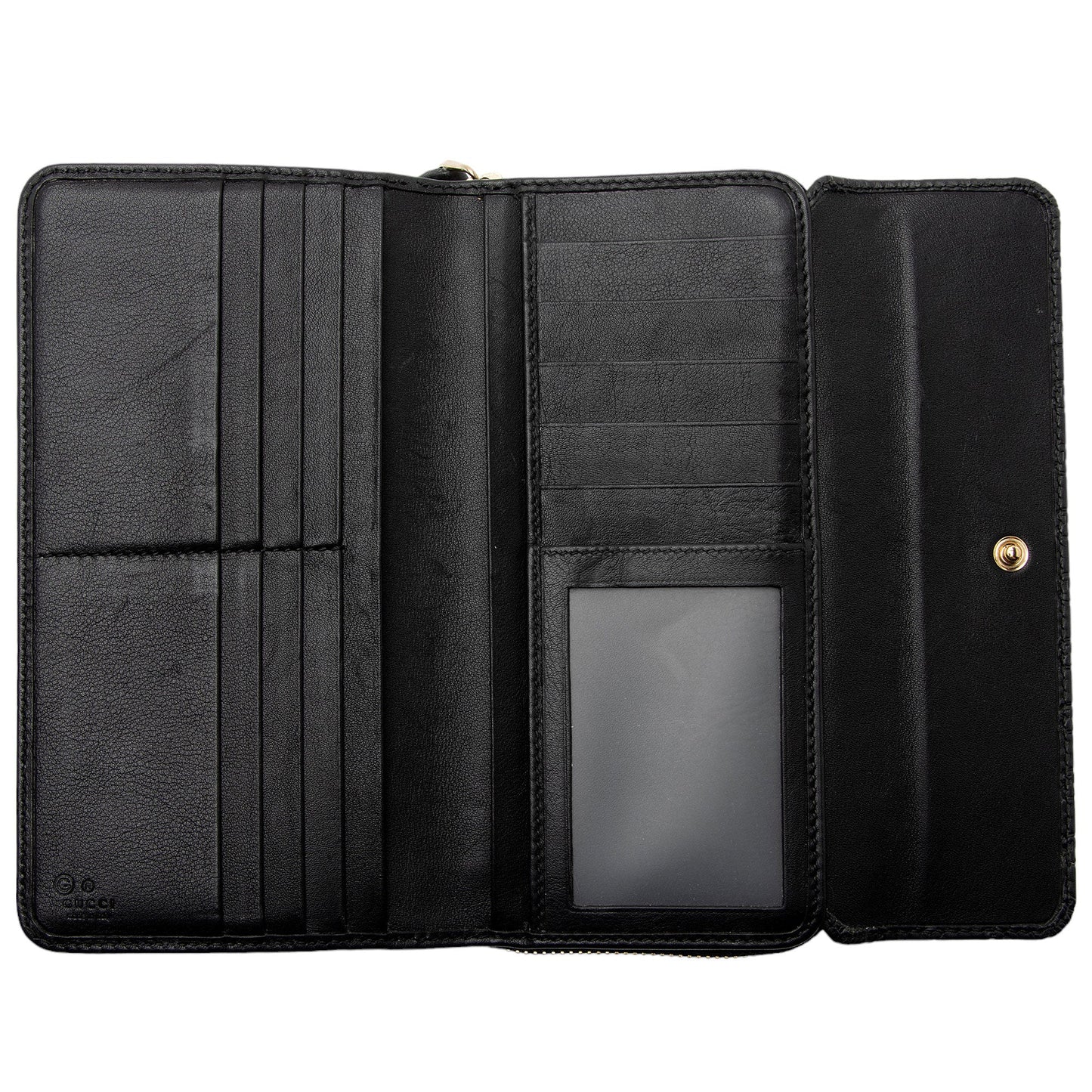 Gucci Microguccissima Leather Continental Flap Wallet (SHF-G2wwZB)