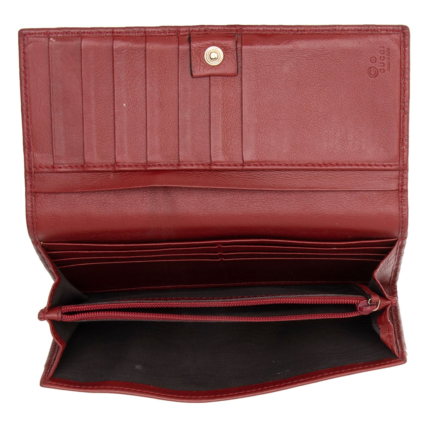 Gucci Microguccissima Leather Continental Wallet (SHF-HTbnJO)