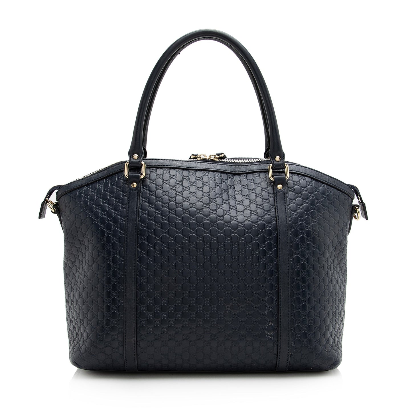 Gucci Microguccissima Leather Dome Medium Satchel (SHF-22740)