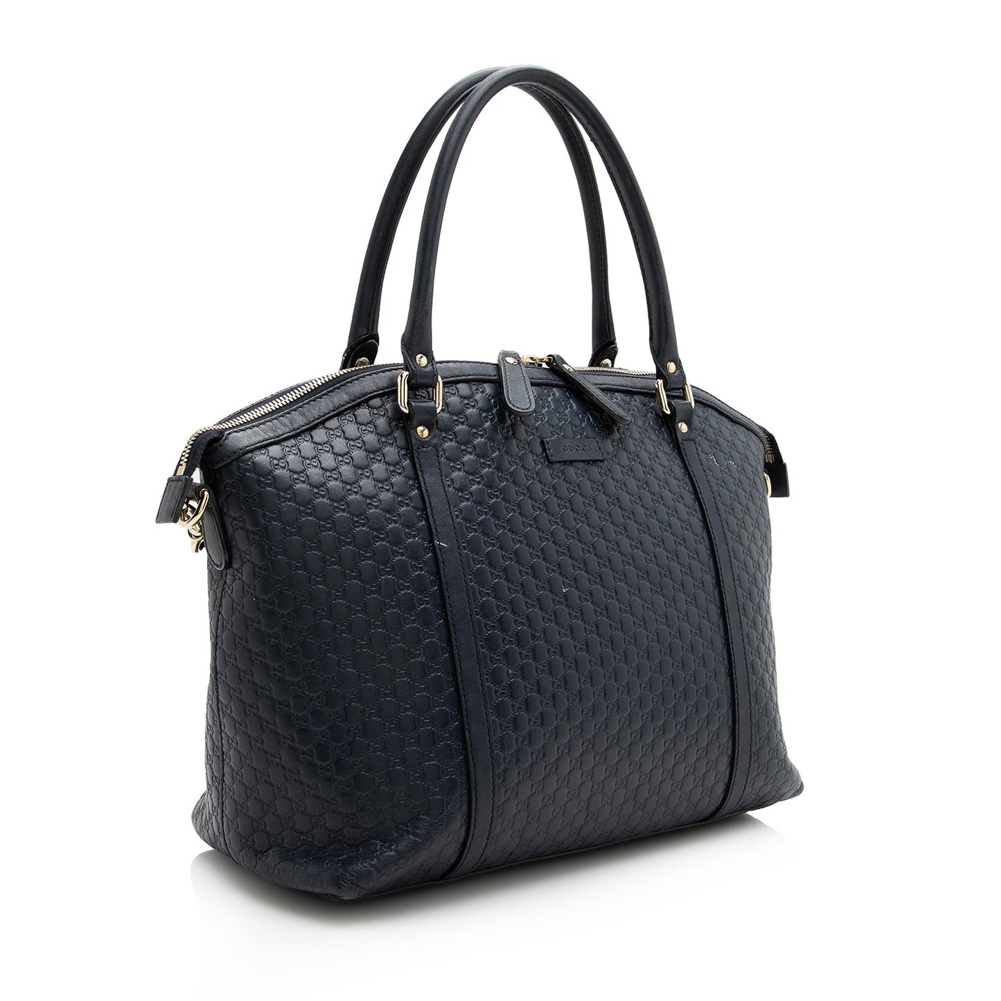 Gucci Microguccissima Leather Dome Medium Satchel (SHF-22740)