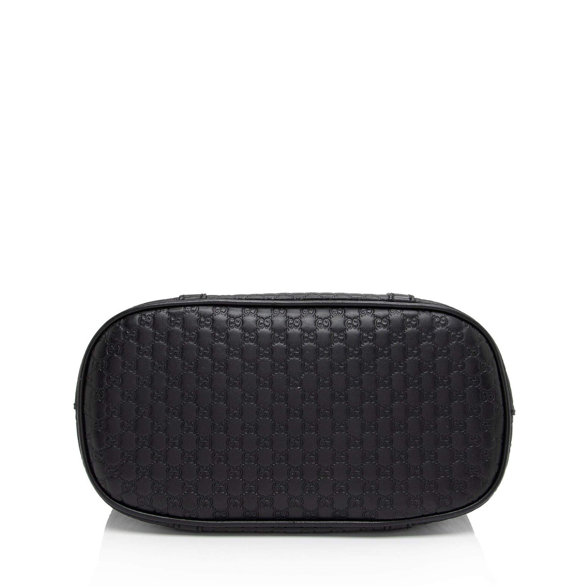 Gucci Leather Canvas Shoulder Bag