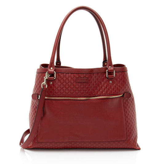Gucci Microguccissima Leather Joy Pocket Large Tote