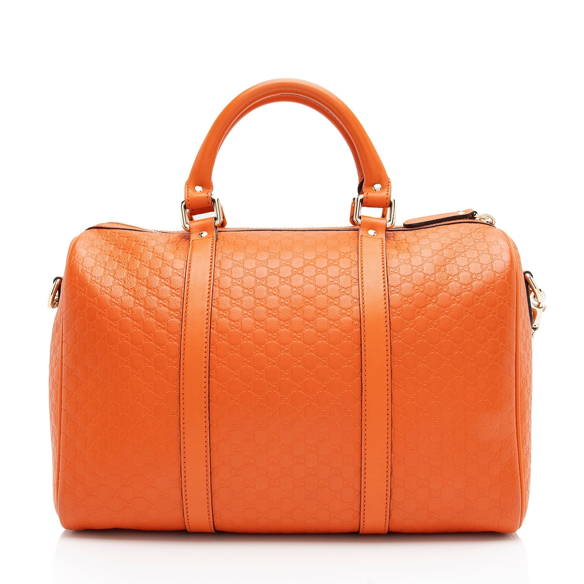 Gucci Leather Canvas Shoulder Bag