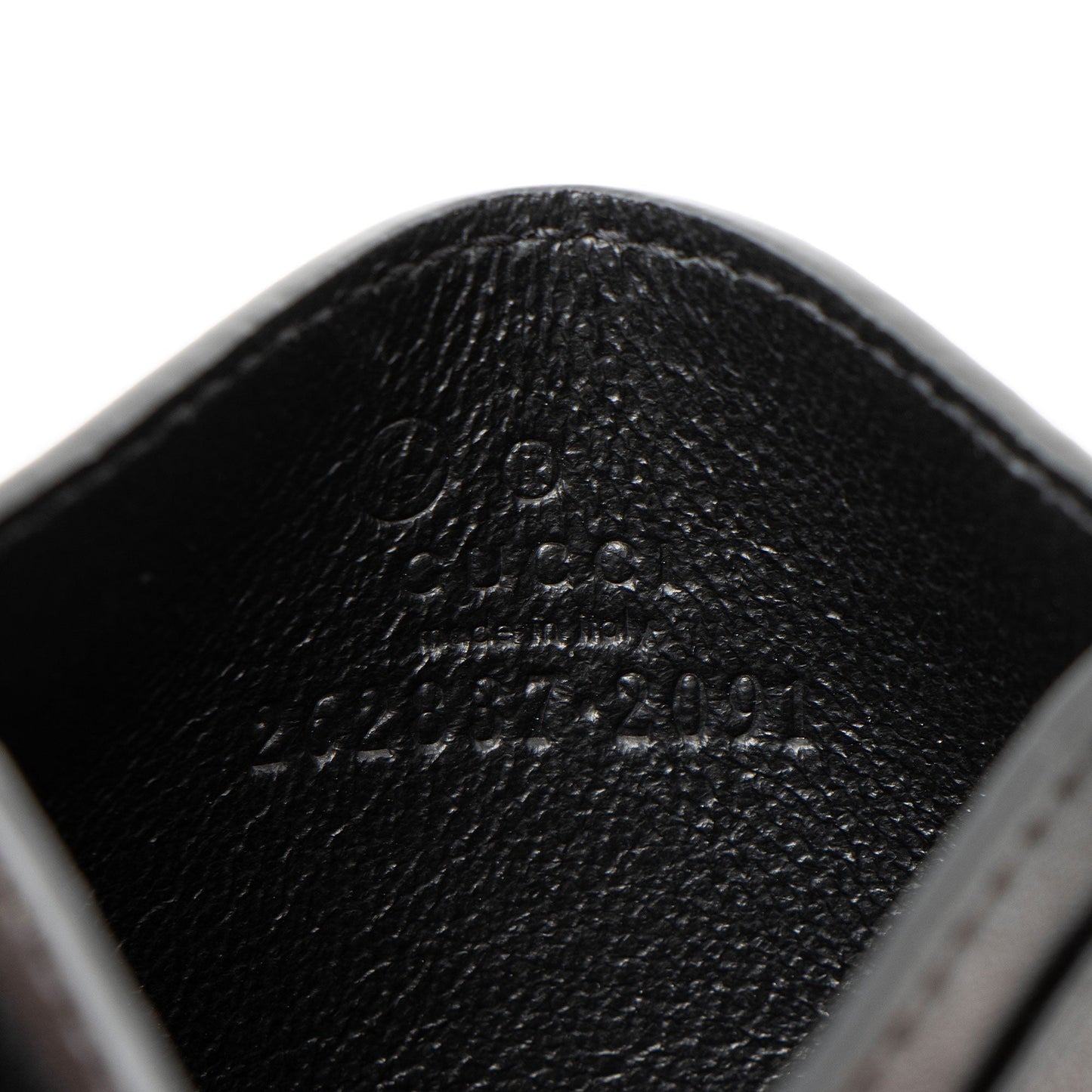 Gucci Microguccissima Leather Signature Card Case (SHF-ZzOzGb)