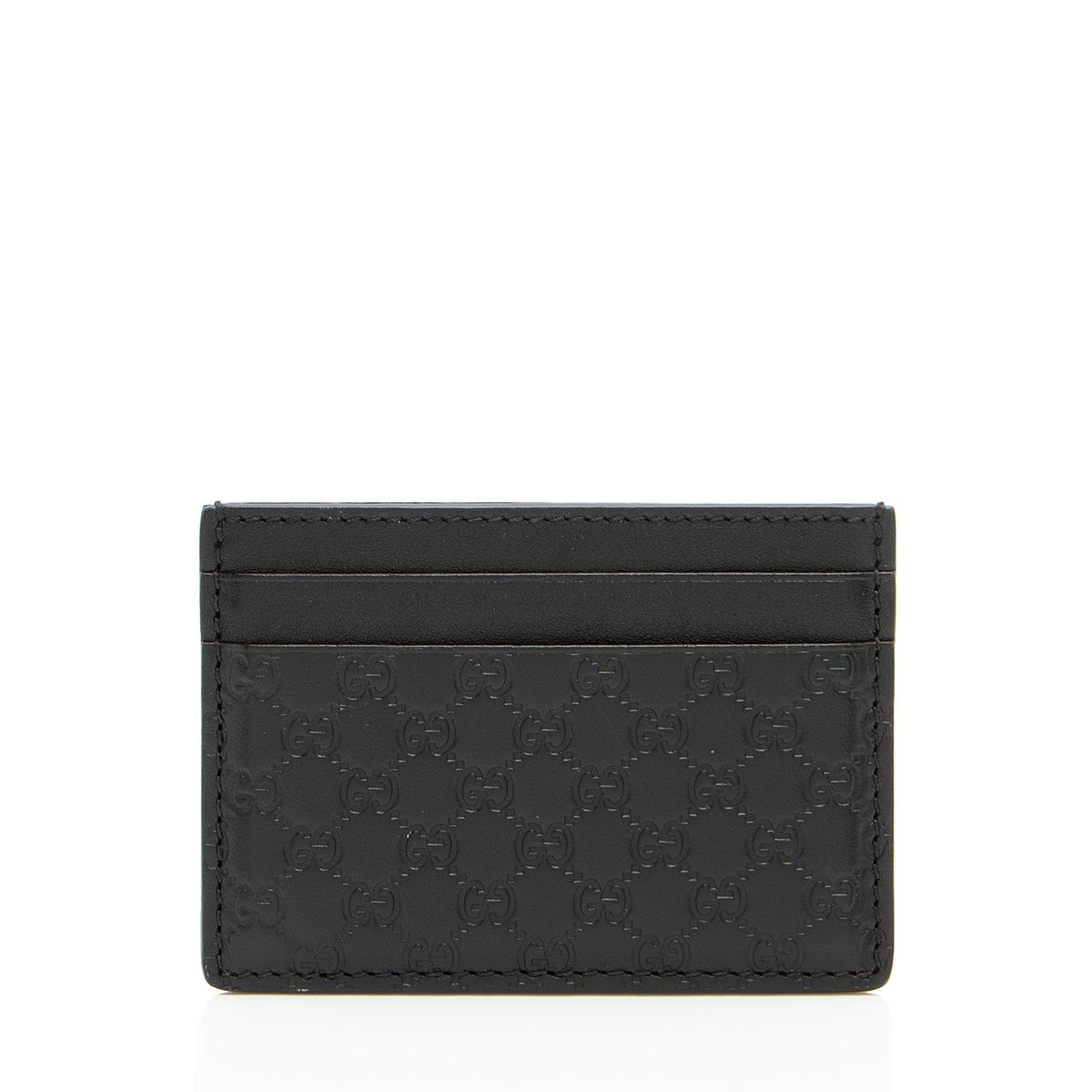 Gucci Microguccissima Leather Signature Card Case (SHF-ZzOzGb)