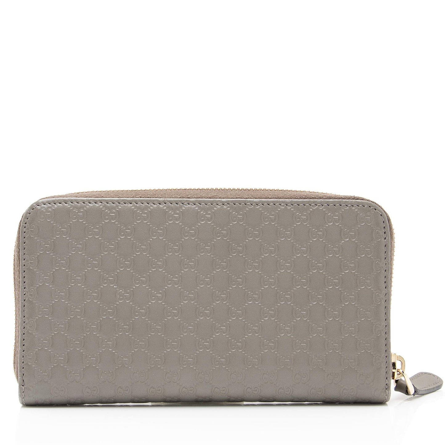 Gucci Microguccissima Leather Zip Around Wallet (SHF-23927)