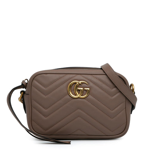Gucci Mini GG Marmont Matelasse Crossbody (SHG-)