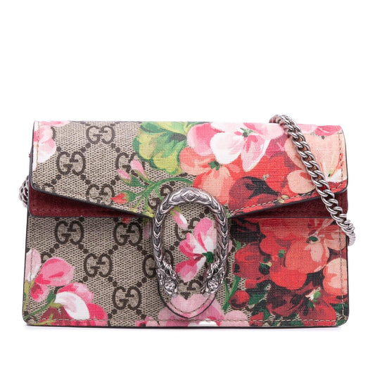 Gucci Mini GG Supreme Blooms Dionysus Crossbody