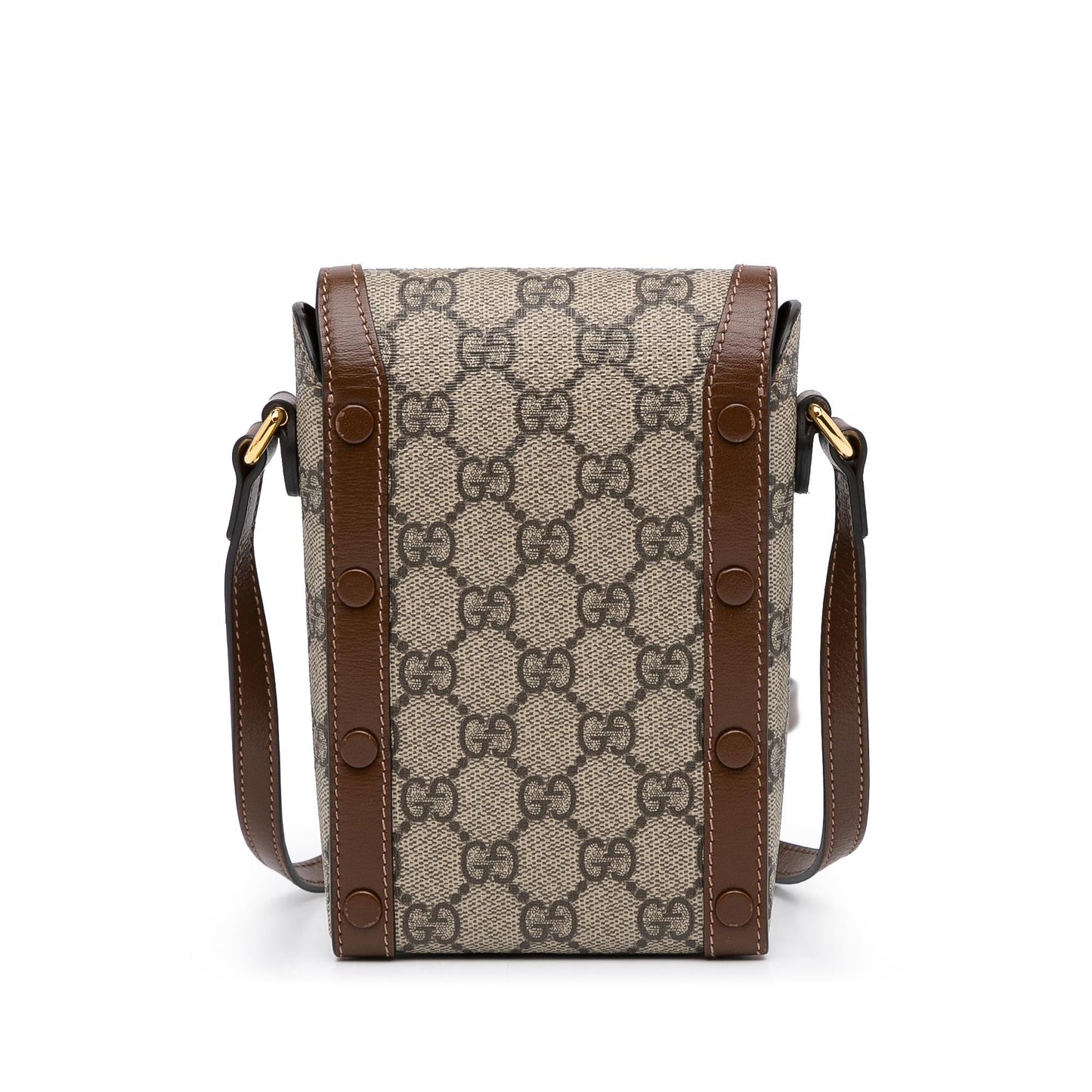 Gucci Mini GG Supreme Horsebit 1955 Crossbody Bag (SHG-fmvzee)
