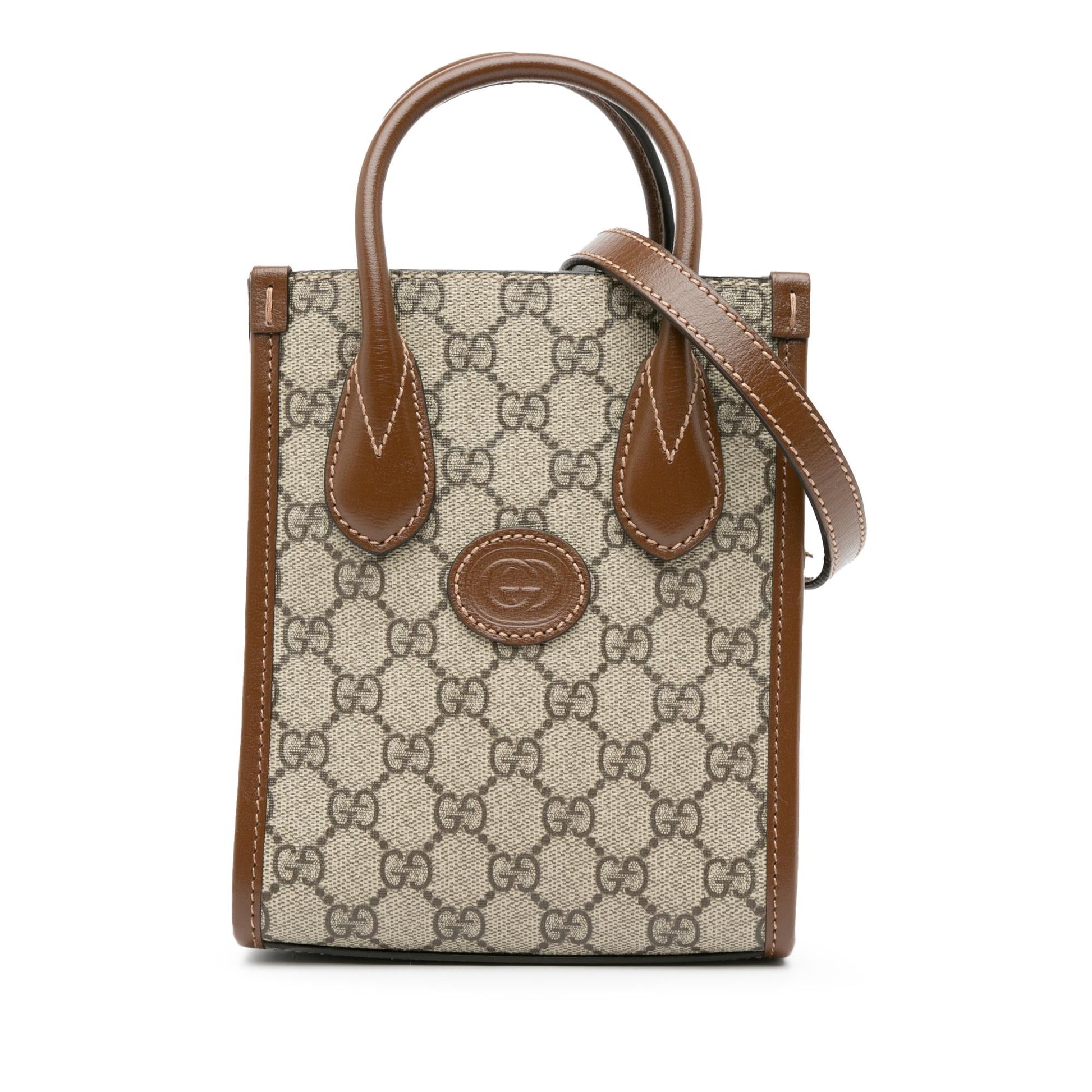 Gucci Mini Canvas Shoulder Bag